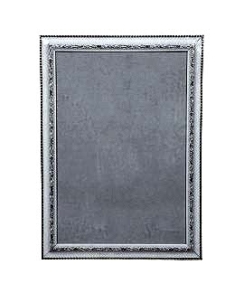 Retro Profil Yaldızlı Beyaz 33x48
